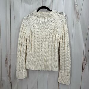 J. Crew Women’s Medium Cotton Acrylic Cream Sweater Gilmore Girls Alternative